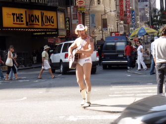 Naked Cowboy, New York City